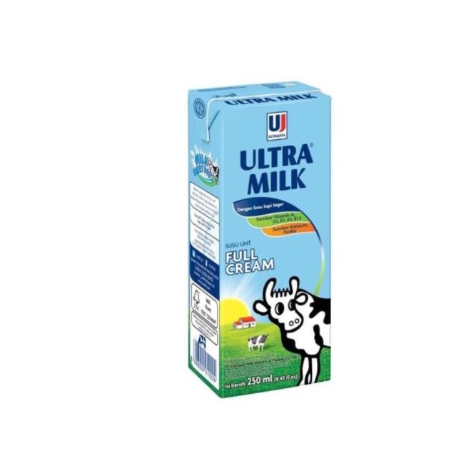 

[COD] Susu ultra plain 250ml isi 24 kotak 1 karton (grab and gojek) [COD]