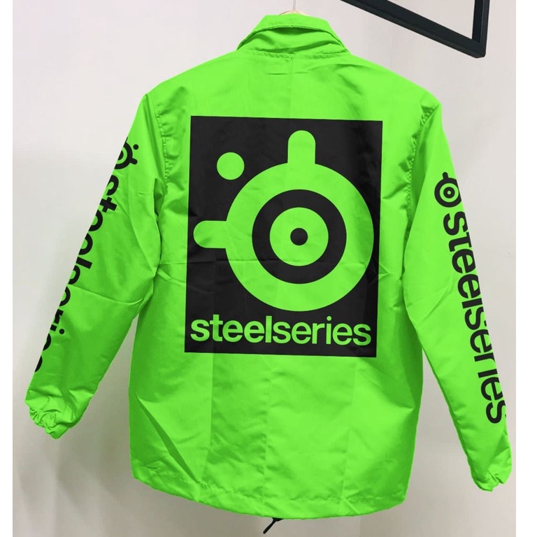 Waterproof Coach Neon Steelseries Gamer Jacket Premium Unisex