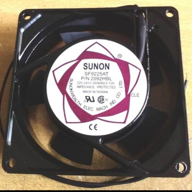 Fan kipas 9x9cm Ac220V