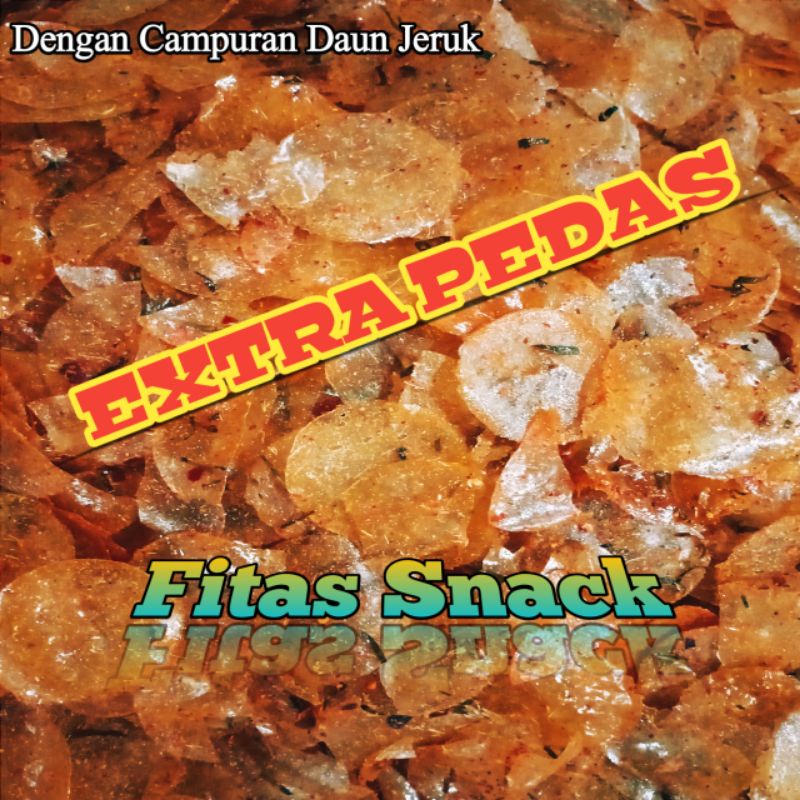 

Kripca/Pikca/Keripik Kaca 1Kg Extra Pedas Aroma Daun Jeruk Super Enak/Beledag Kicimpring/Kripik Beling/keripik singkong