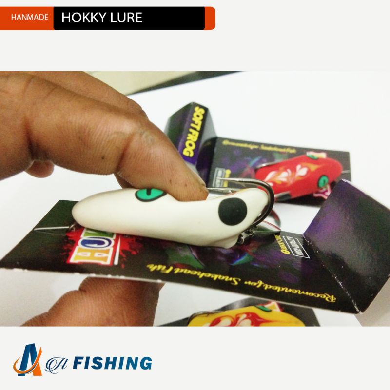 SOFT FROG 5CM HOKKY LURE | CASTING IKAN GABUS SNAKEHEAD