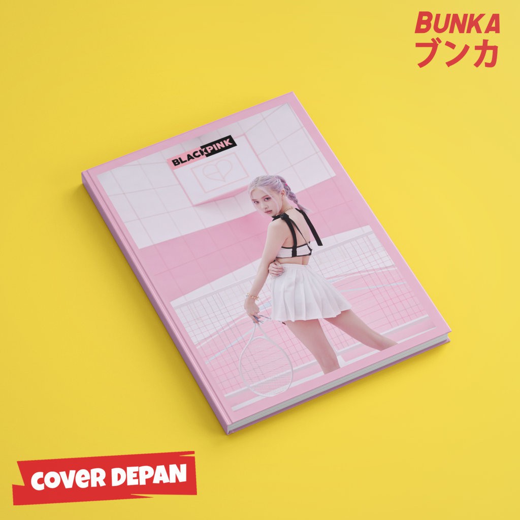 

Notebook KPOP Black Pink Ice Cream Rose Hardcover A5 Buku Tulis Catatan Notes Agenda Planner Jurnal