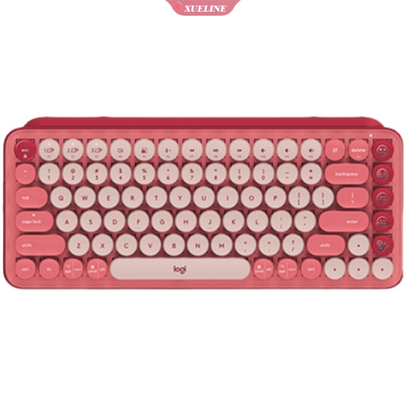 Film Pelindung Keyboard Logitech POP Key Bahan Silikon Transparan Tahan Debu