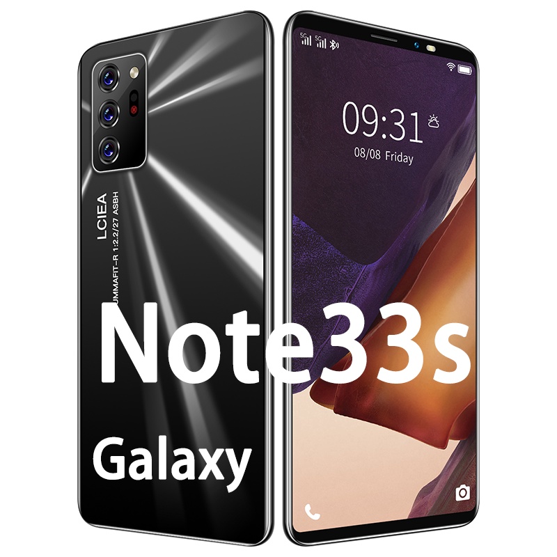 【COD】5.8 Inci 4+64GB Handphone Promo Note33s Android 10.0 18MP+21MP Face ID Fingerprint ID Hp Murah 
