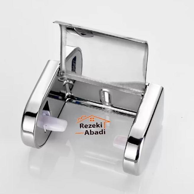 Tempat Tisu Gulung / Tempat Tisu model Toto / Dispenser Tisu Gulung