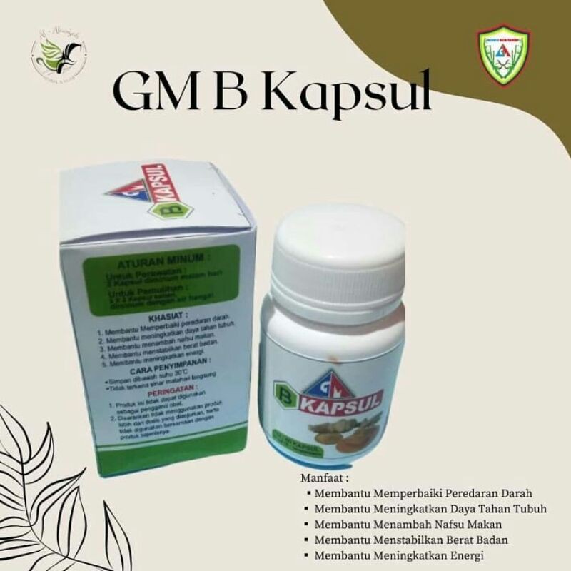GM B kapsul Dijamin original