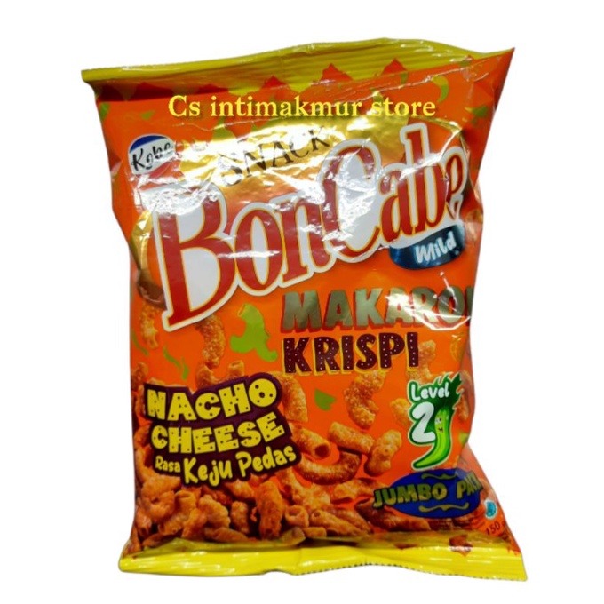 

Boncabe makaroni Krispi Nacho Cheese level 2 150 gr