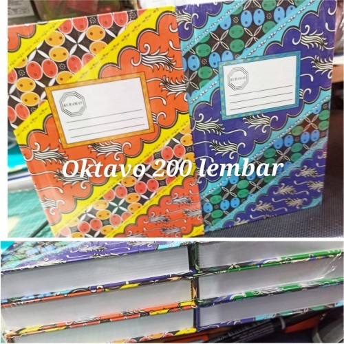 

Buku Oktavo 200 OKEY KURAMAS/Buku Kecil/Buku Blocknote/Buku Memo/Buku Kredit