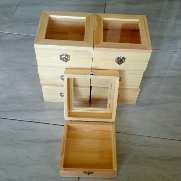 Kotak Perhiasan Kayu / Wooden Box / Kotak Penyimpanan / Kotak Kayu