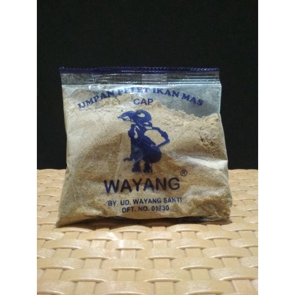 Umpan Pelet Wayang Halus Umpan Ikan Mas