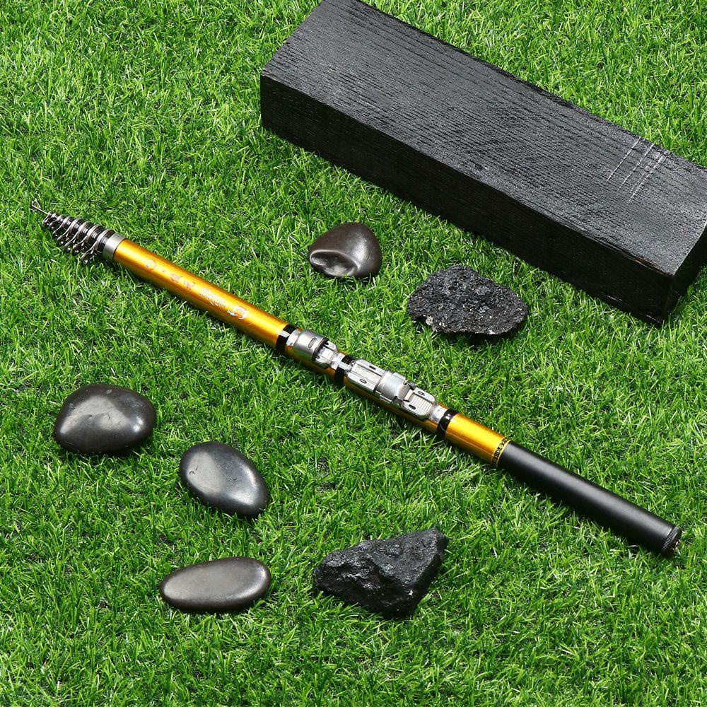 TOP Joran Pancing Teleskopik 1.5m,1.8m 2.1m 2.4m 2.7m 3m Sea Pole Bahan Karbon Dapat Ditarik