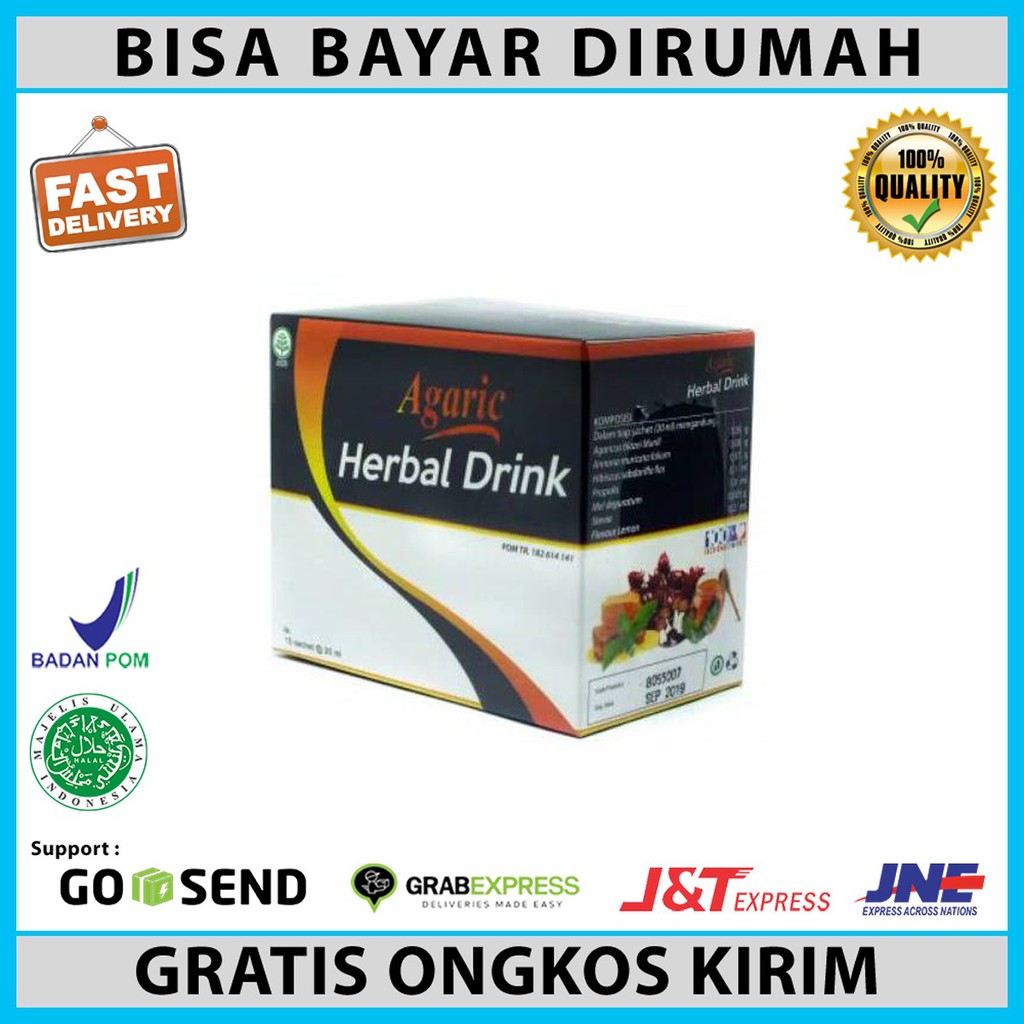 

Agaric herbal drink ahd nasa terlaris - obat masalah darah/alby_herbal_jakarta