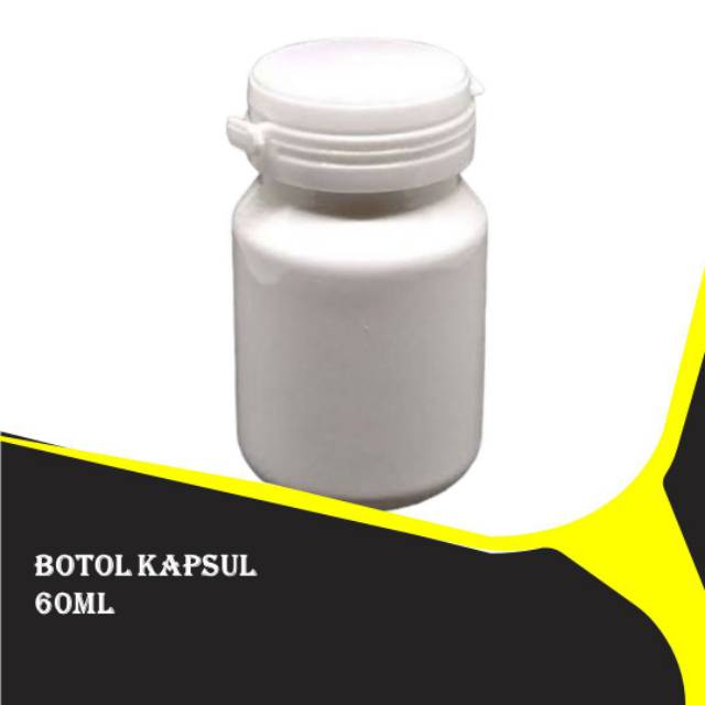 Botol kapsul obat 60 kapsul 60ml
