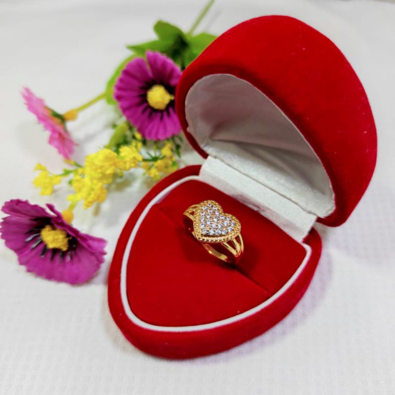 cincin dewasa, cincin love perhiasan xuping