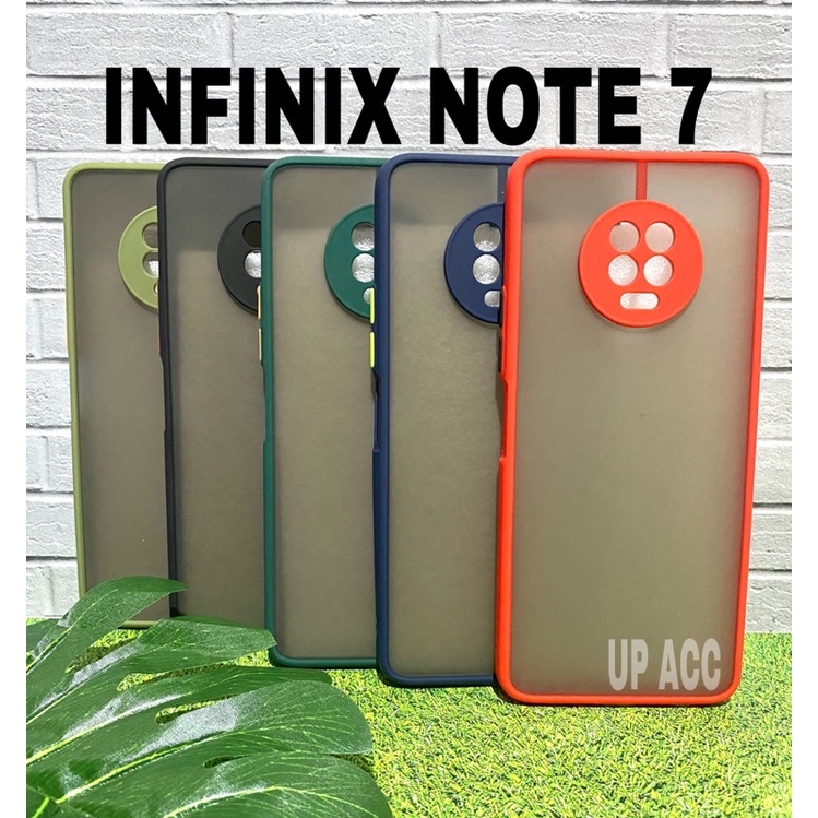 INFINIX NOTE 7 / INFINIX NOTE 11 NFC MY CHOICE CSQUARE Bumper Candy CAMERA FUZE DOVE Protector HARD CASE