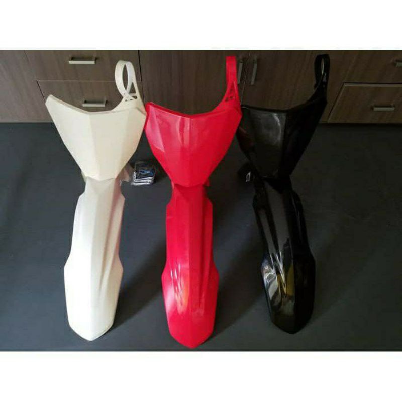 Spakbor depan crf 450 2018 dan papan plat nomer crf 250 2018 srx