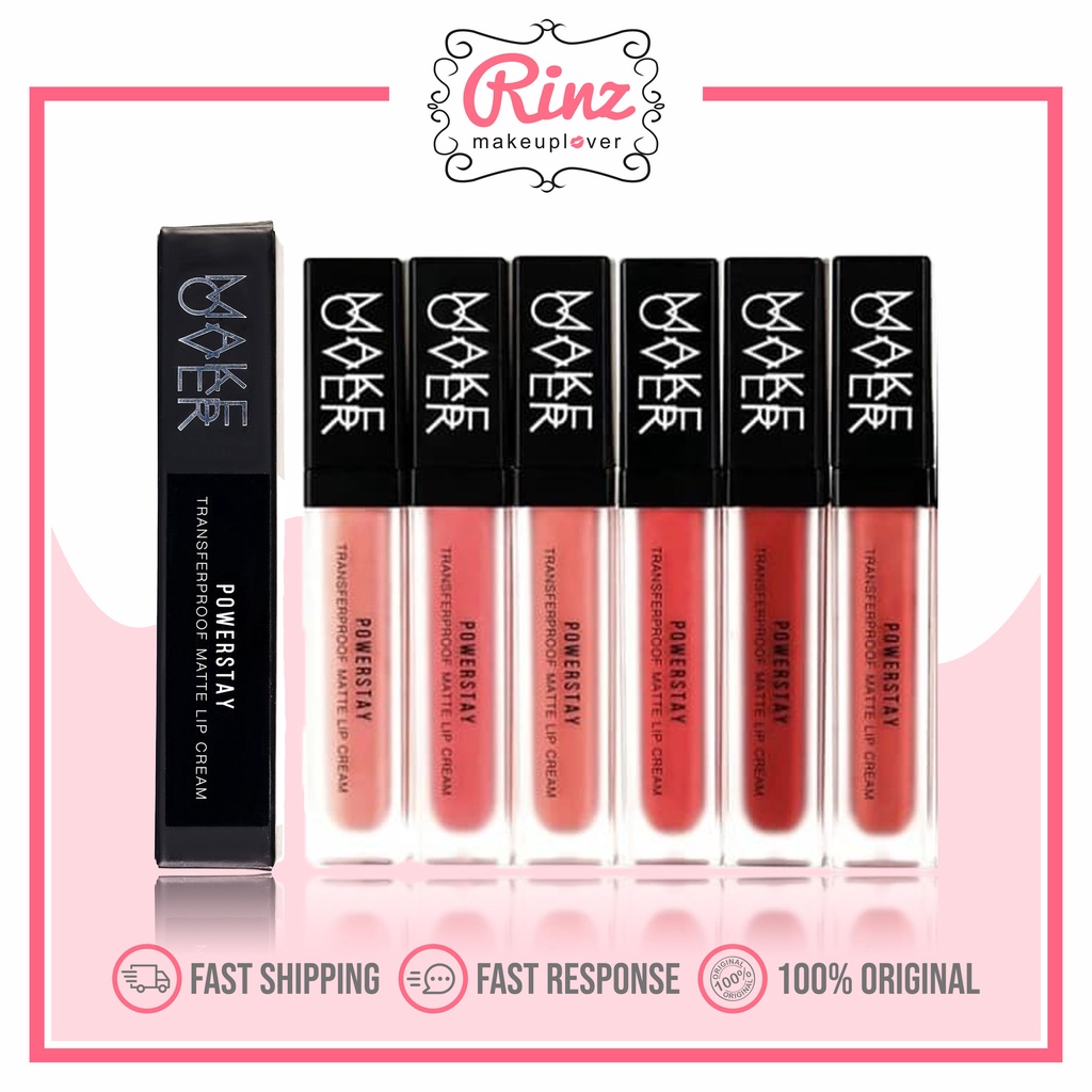 MAKE OVER Powerstay Transferproof Matte Lip Cream