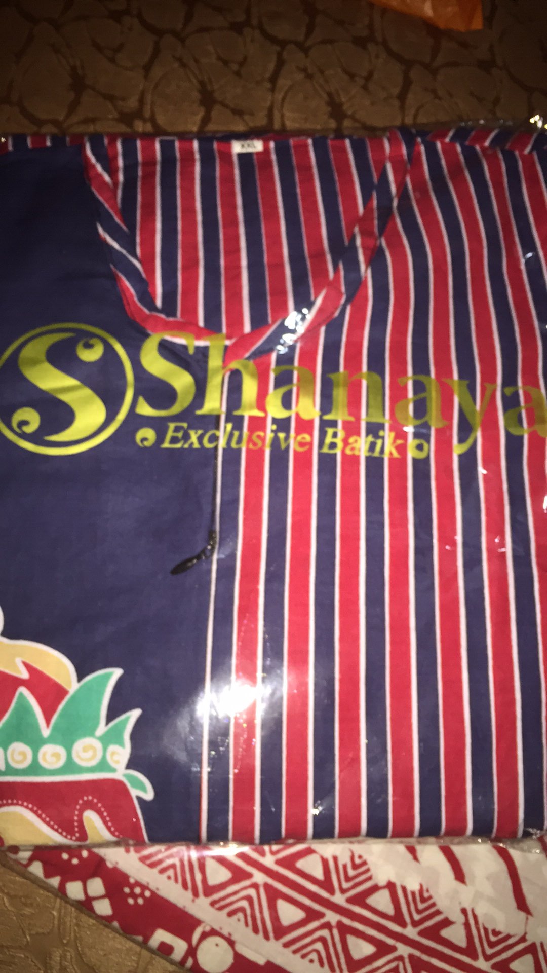 Shanaya Batik Tunik Drupadi Seling Lurik Size Xs S M L Xl Xxl