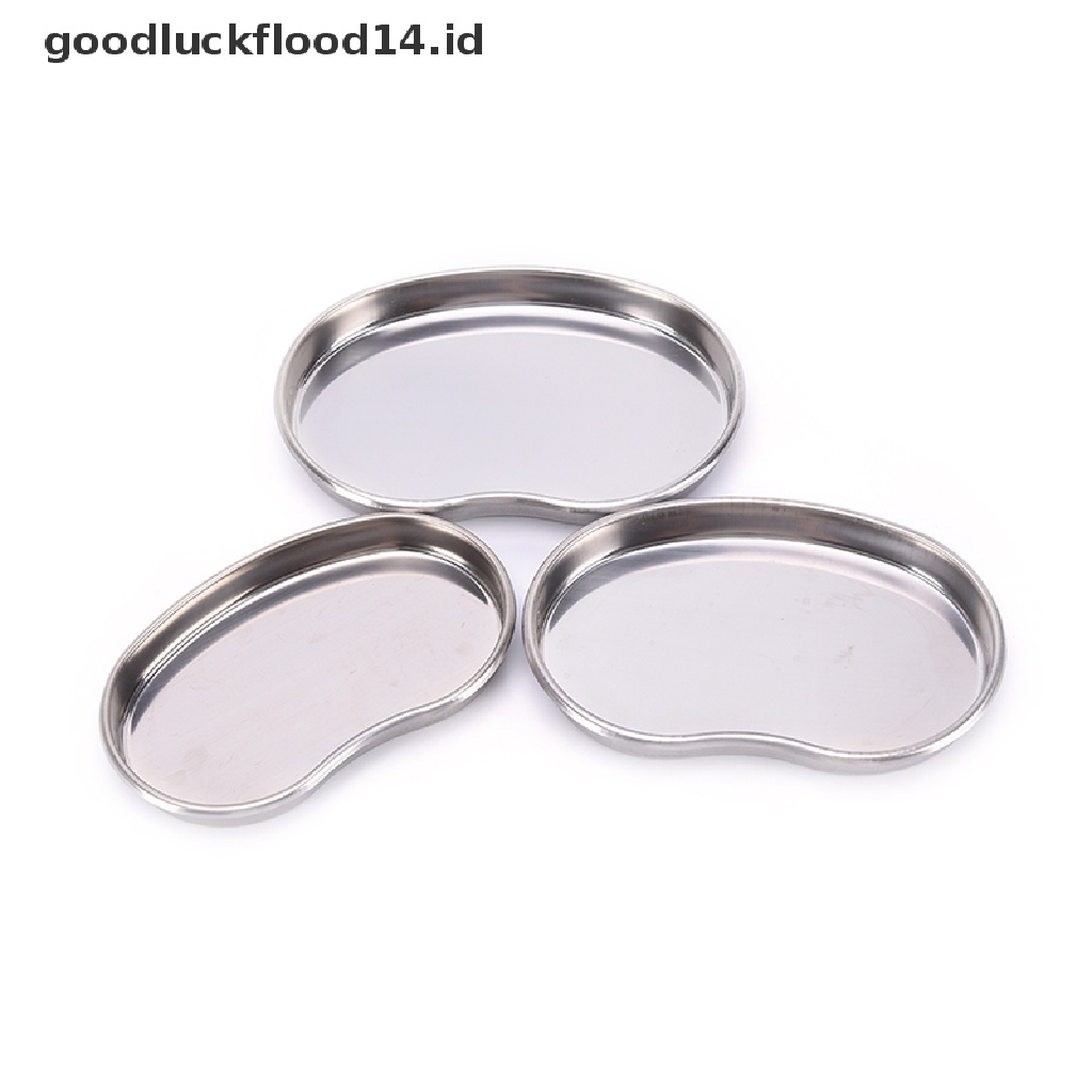 [OOID] Stainless Steel Tattoo Tray Plate Tool for Implement Medical Spa Nail Dental Hot ID