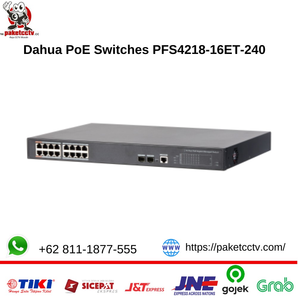 Dahua PoE Switches PFS4218-16ET-240