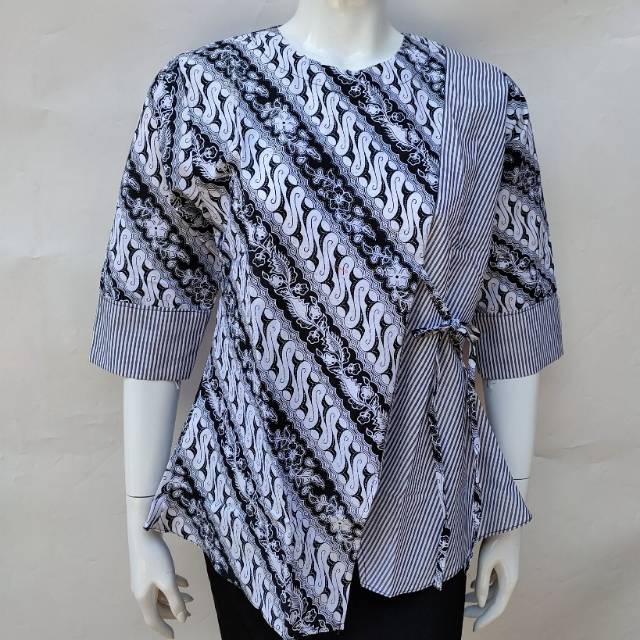 Blus Atasan Batik Katun Murah