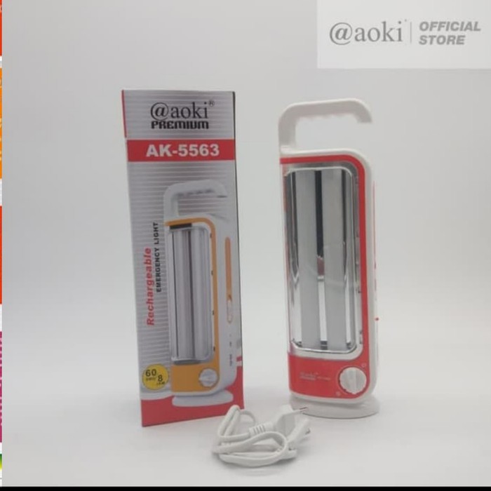 Lampu Emergency Led Aoki AK-5563 - Lampu Darurat Aoki 5563