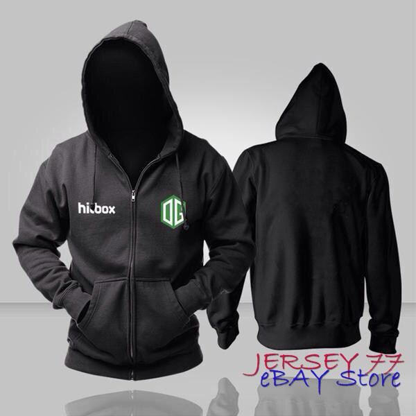 Zipper Team OG DOTA 2 Jaket Hoodie Premium Gamers