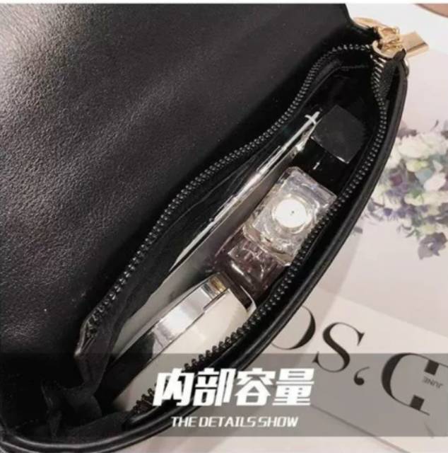 ready cod tas impor sling bag wanita selempang cewek bintang kulit pu murah fashion