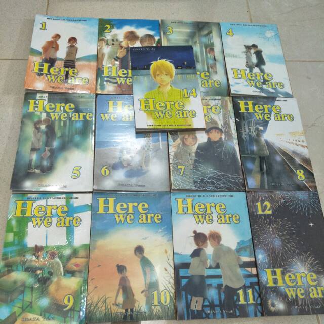 Buku komik manga bekas