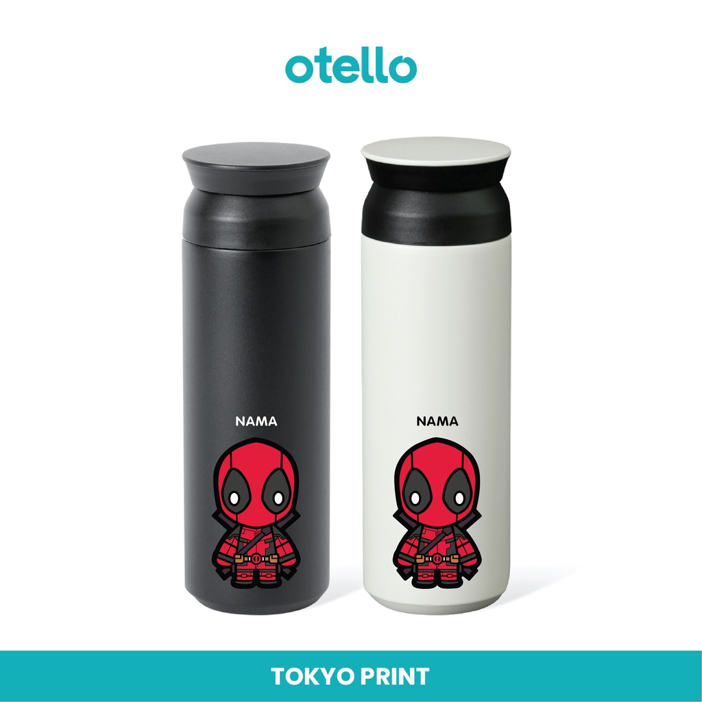 Tumbler Deadpool Marvel Superhero Print Botol Minum Karakter Anak Lucu Thumbler Water Bottle Tamblr