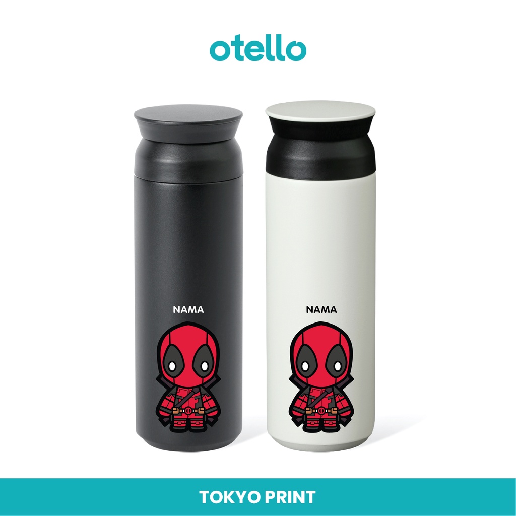 Tumbler Deadpool Marvel Superhero Print Botol Minum Karakter Anak Lucu Thumbler Water Bottle Tamblr