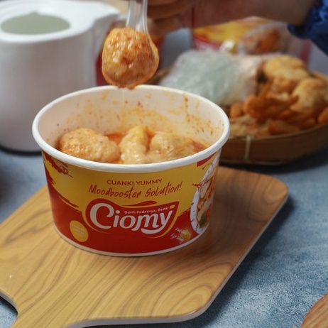 

Cuanki Lidah Pedas Kuah Keju Tanpa Msg Sintetis (Cuangki Cheese Cup)