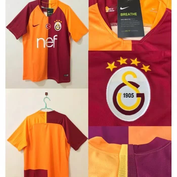 JERSEY BOLA GALATASARAY HOME 2018/2019 GRADE ORI