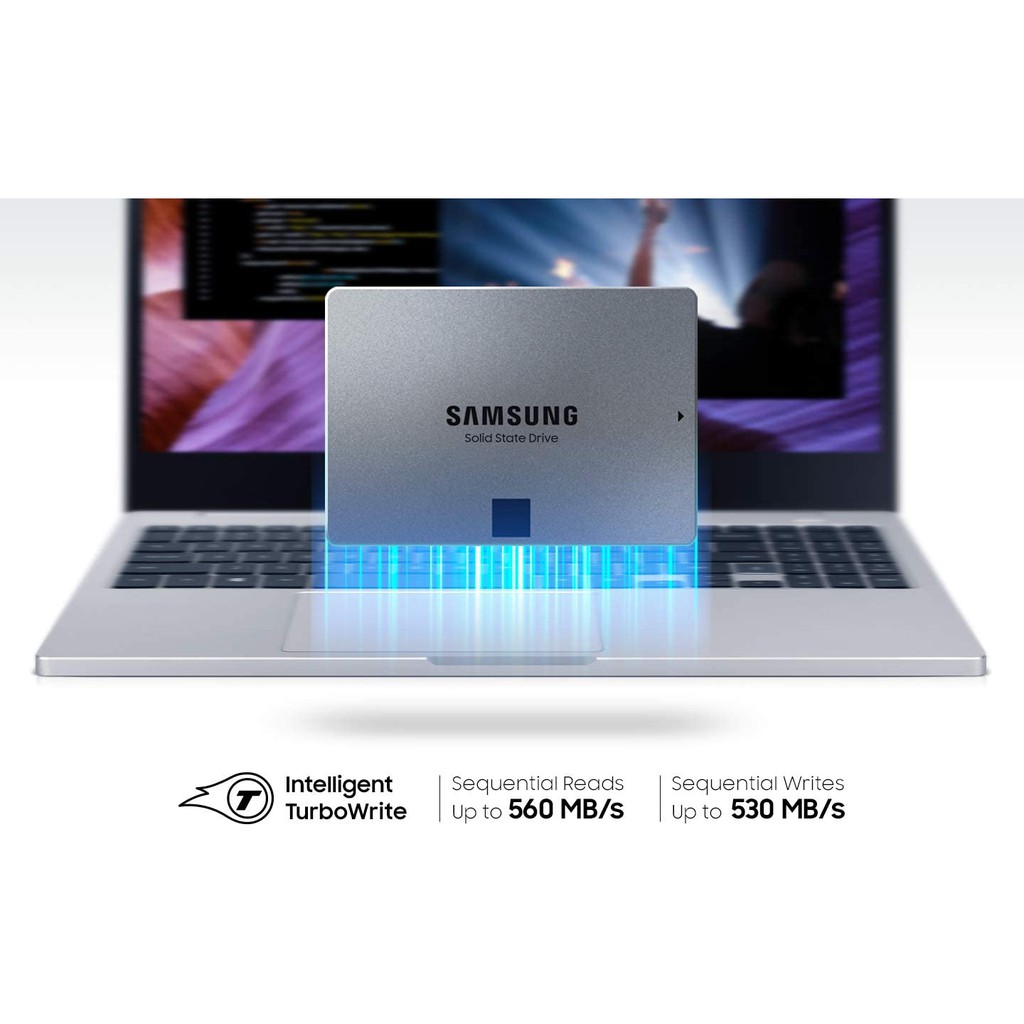 Samsung SSD 870 QVO 2.5 1TB 2TB 4TB SATA III 560MB/S Internal SSD SATA3 QLC  Garansi Resmi 3thn