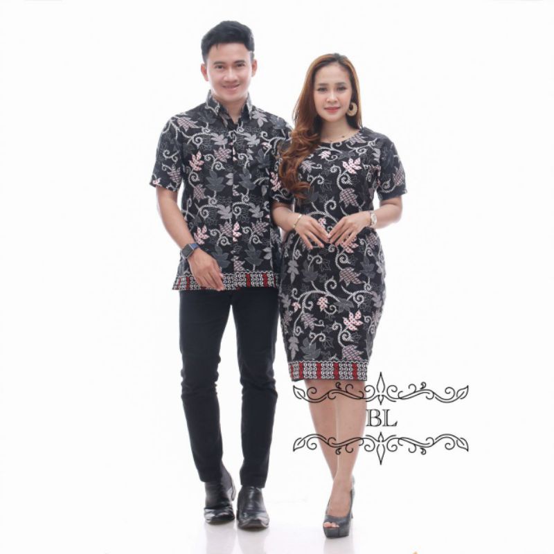 BAJU DRESS WANITA MODERN MODEL TERBARU MOTIF BATIK LENGAN PENDEK SELUTUT PARTY NATAL SERAGAMAN KARYA