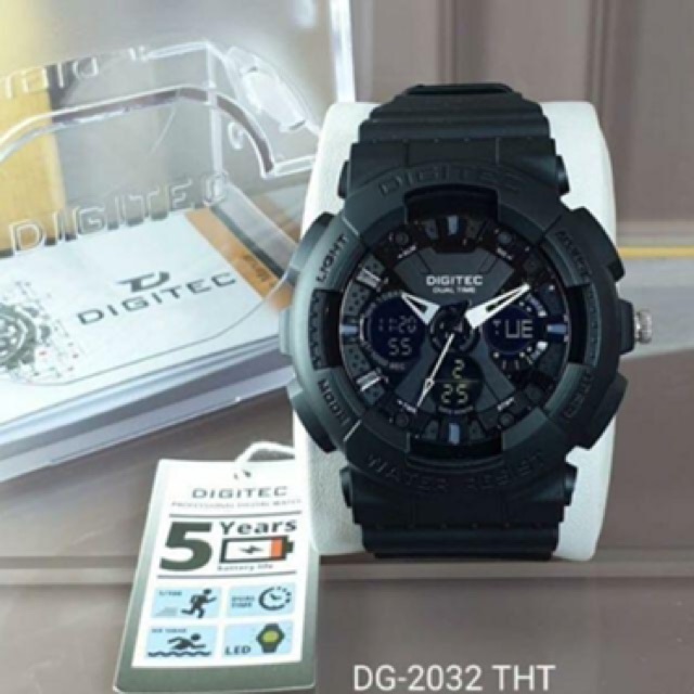 Jam Tangan Pria Digitec Watch DG2032 T / DG 2032 T / DG-2032 T/ DA 2032/ DA2032 Original