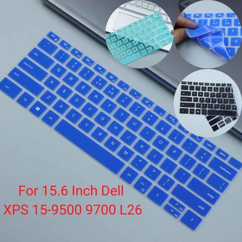 Untuk 15.6 Inch Dell XPS 15 9500 9700 L26 Lembut Ultra-Tipis Silikon Laptop Keyboard Cover Pelindung