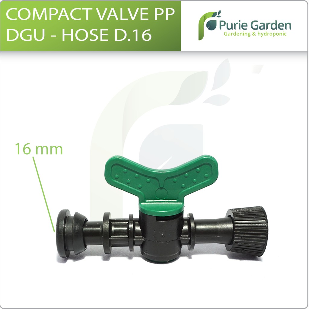 Compact Vavle PP DGU House D. 16mm Irritec