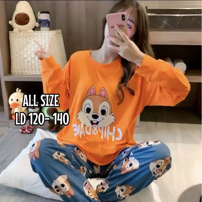 Baju tidur import pp/cp fashion wanita/piyama tidur wanita