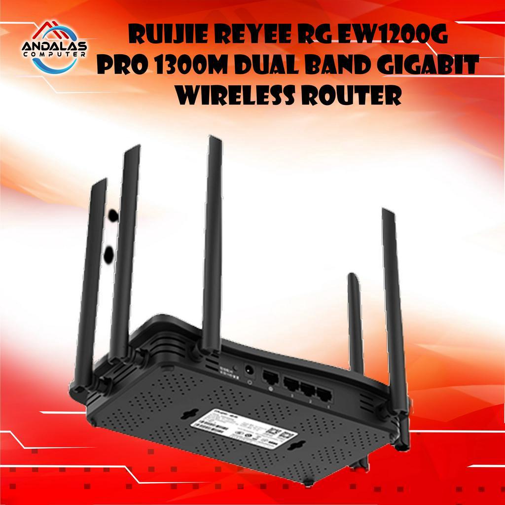 Router Ruijie Reyee RG EW1200G PRO 1300M Dual Band Gigabit Wireless Router