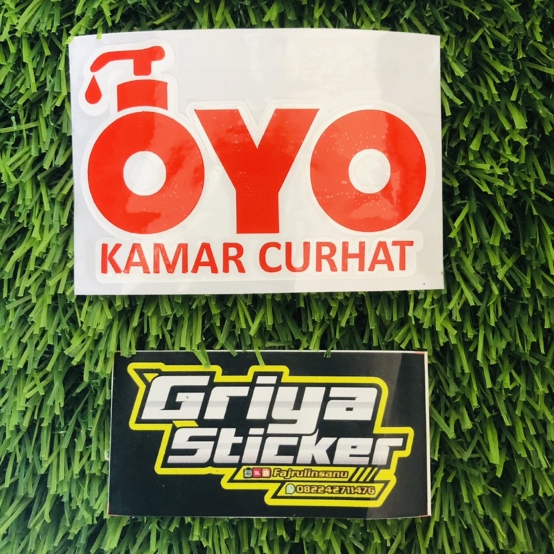 Sticker OYO KAMAR CURHAT stiker viral