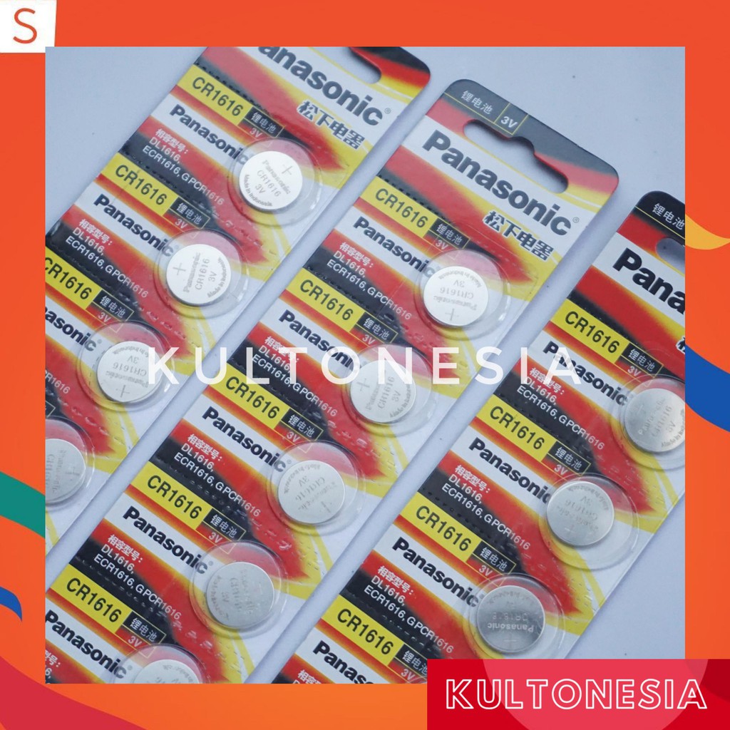 Bateria Panasonic Cr1616 Lithium 3V 1616 Original