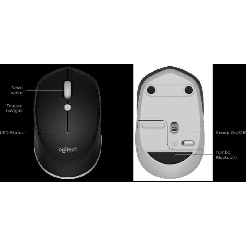 Logitech M337 Mouse Bluetooth Windows &amp; Mac