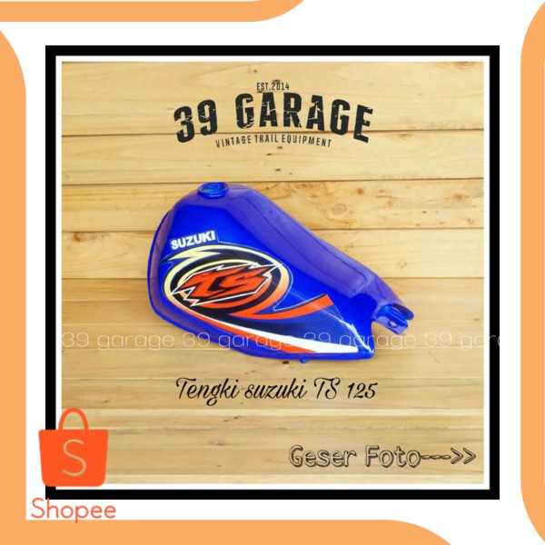 Tangki Suzuki TS 125 tengki TS125 tangki trail klasik trail jadul trai