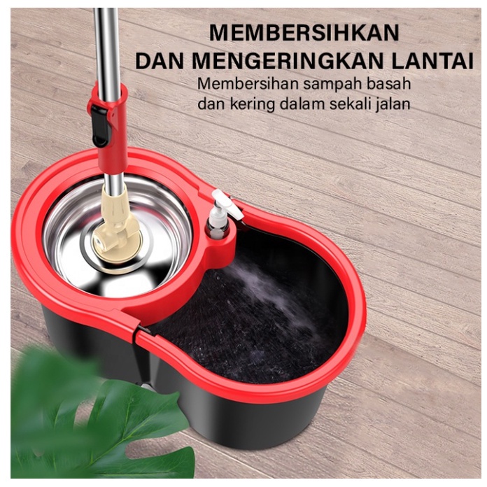 ALAT PEL MAGIC MOP PUTAR 360 DERAJAT