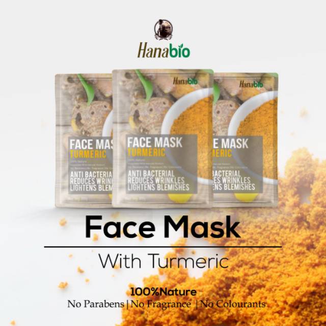 

FaceMask Turmeric - Kunyit