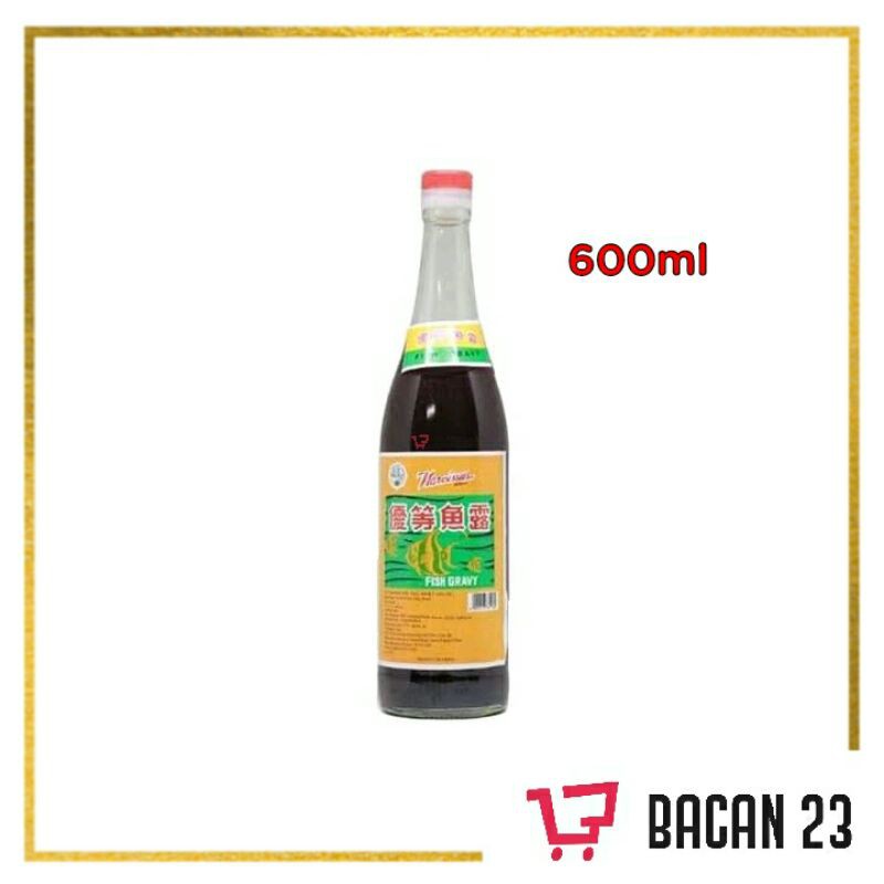 

Fish Gravy Narcissus (600ml) / Kecap Ikan Narsisus/ Bacan 23 - Bacan23