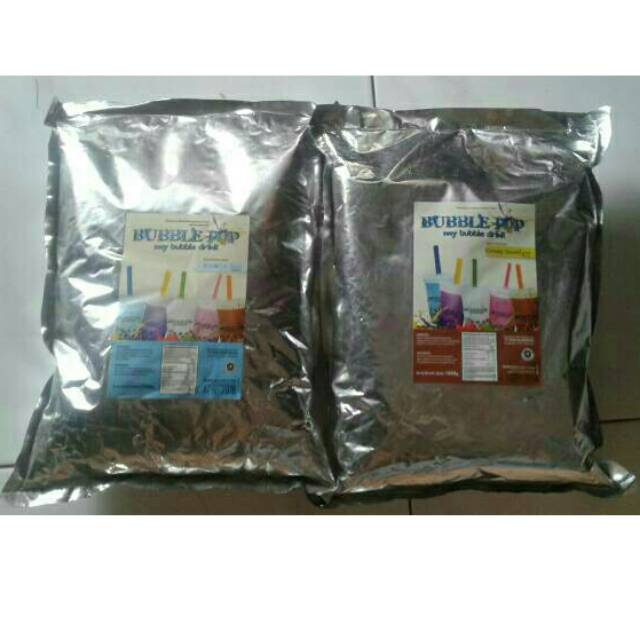 

Serbuk/bubuk minuman Bubble pop rasa coklat,capucino,coffe caramel,alpukat,coklat cremie,vanila dll