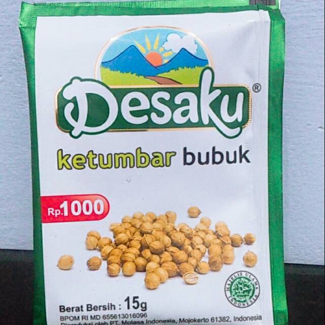 Bumbu Ketumbar, Kunyit, Kencur, Lengkuas, Merica, Kayu Manis, Lada Hitam, Jinten, DaunSalam, Royko