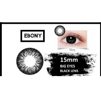 SOFTLENS SANSO BLACK EBONY ( MINUS 0.50 S/D -10.00 )